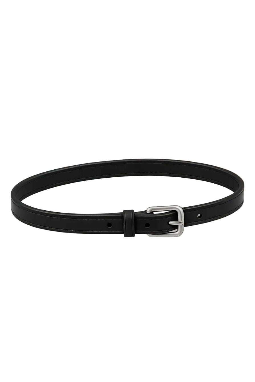 Sprenger Sporenriemen Leder 45 cm Black