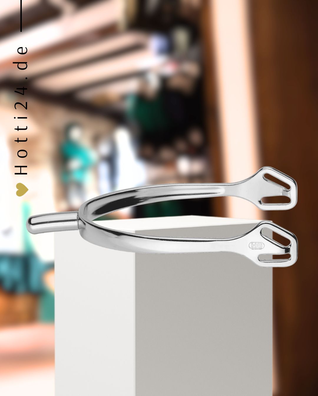 SPRENGER »Ultra fit Sporen abgerundet 25mm Edelstahl