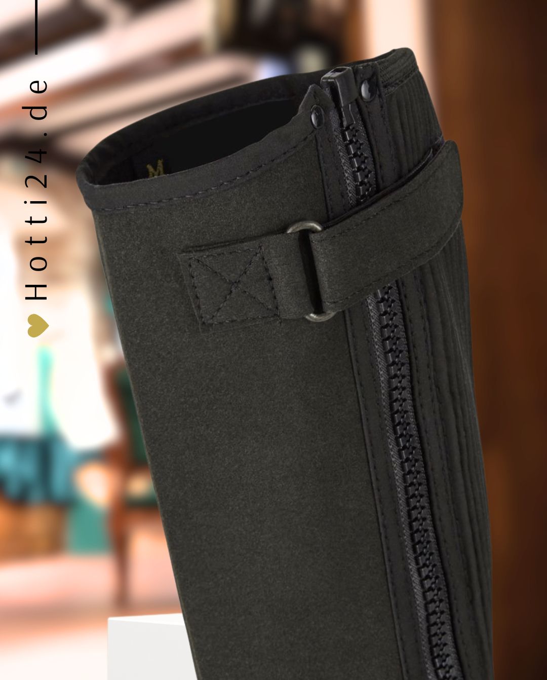 SUEDWIND »Chaps Reiterchaps Stiefelettenchaps Stretchy Black