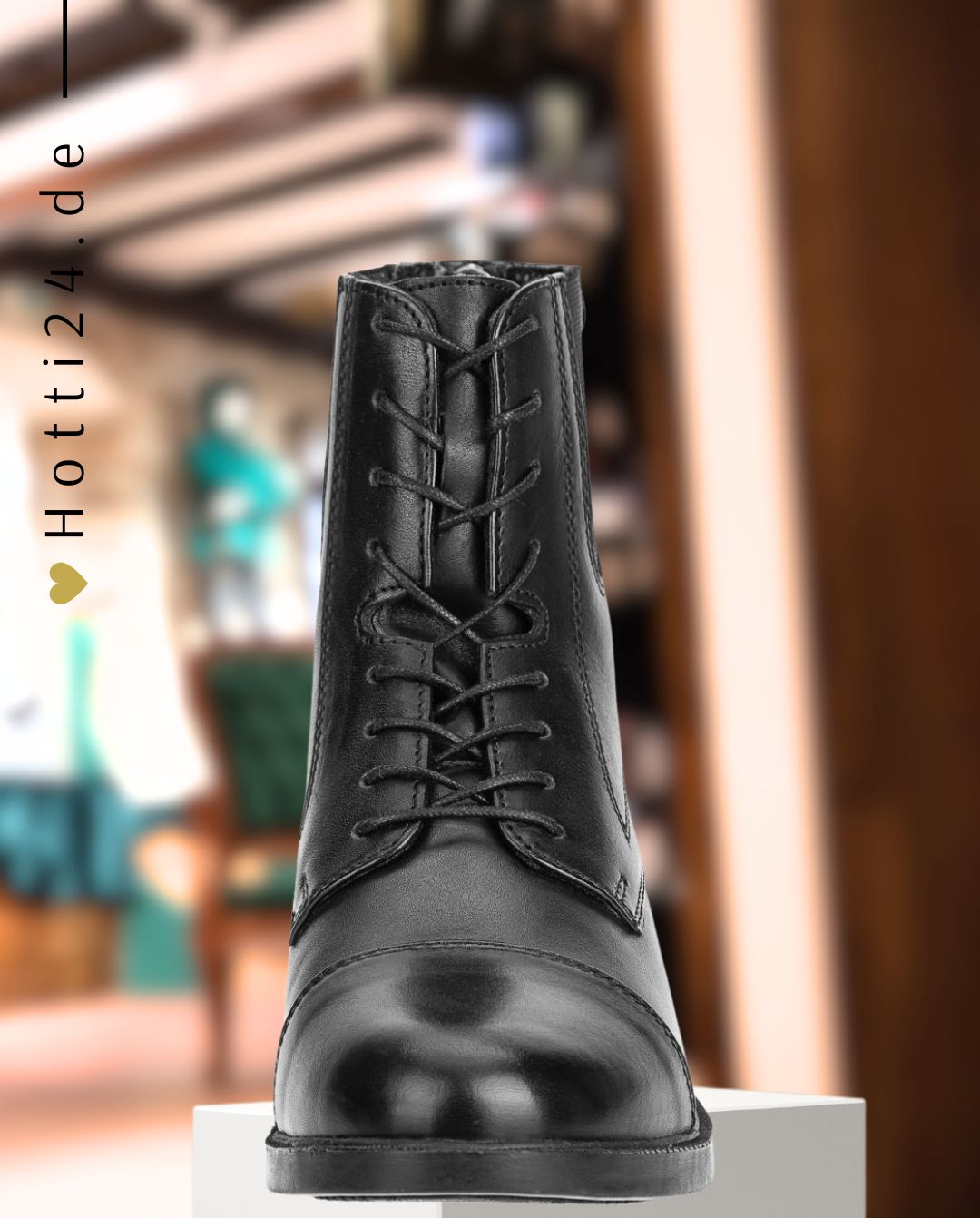 SUEDWIND »Ankle Boots Contrace Leather | Back Zip