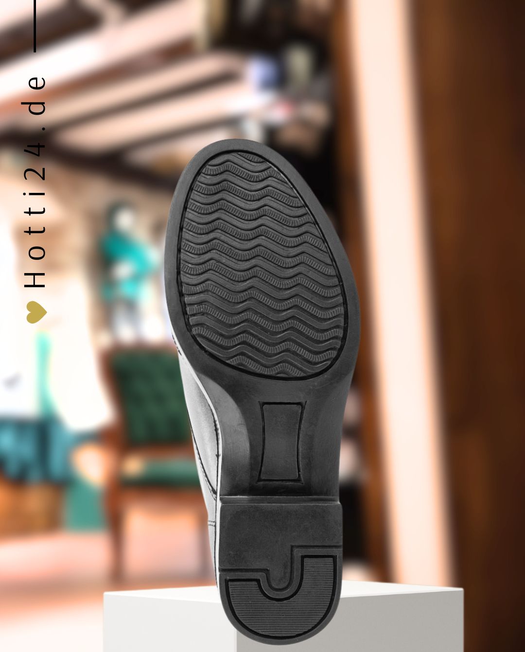 SUEDWIND »Ankle Boots Contrace Leather | Back Zip