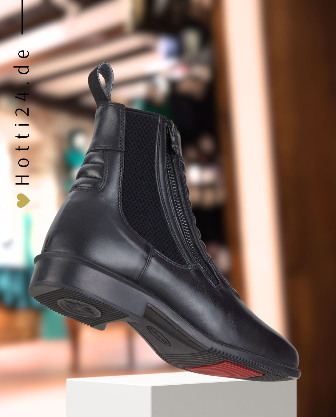 SUEDWIND »Stiefeletten Legacy Milano | Side Zip Black