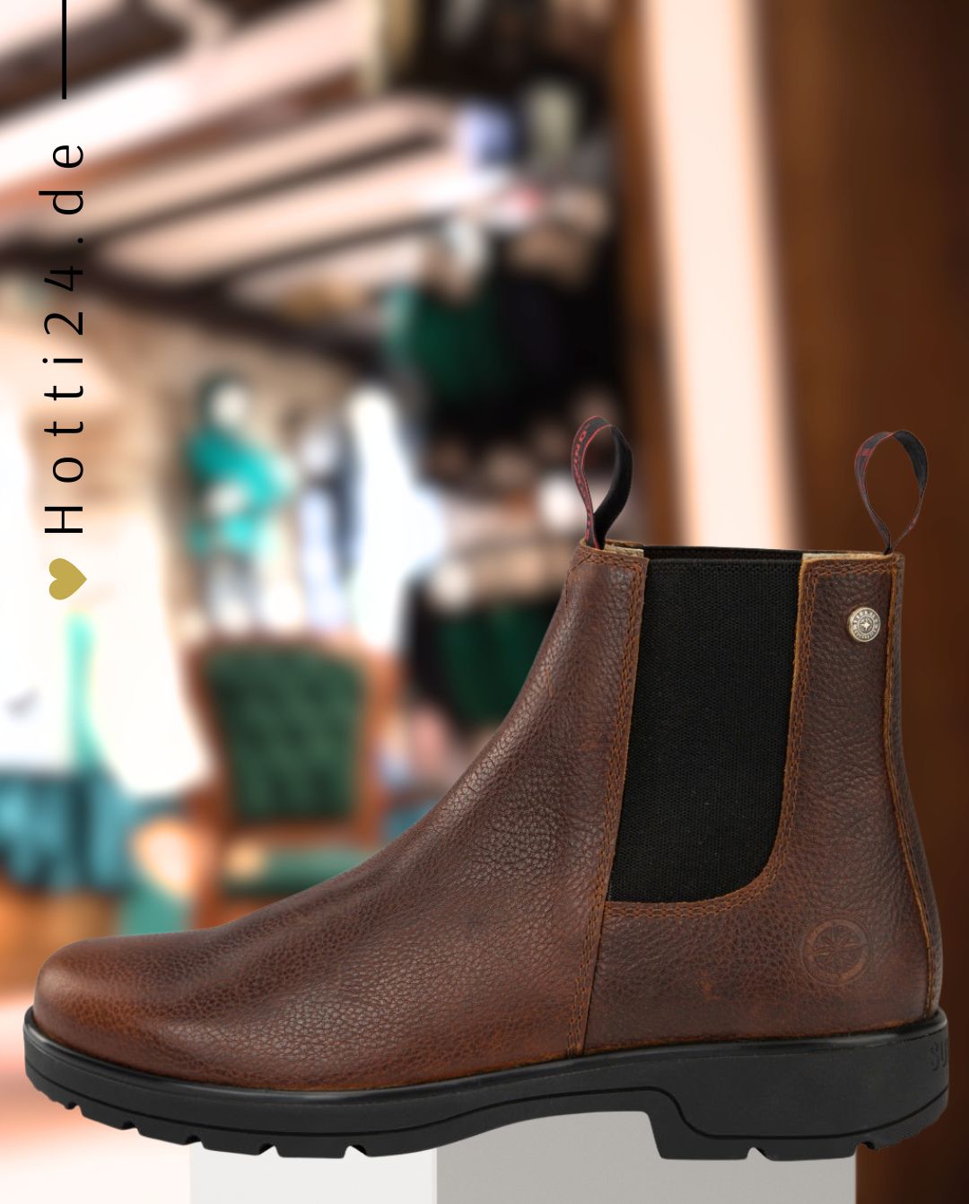 Suedwind »Stable Shoes Riding Ankle Boots 1888 | Chelsea Rusty Brown