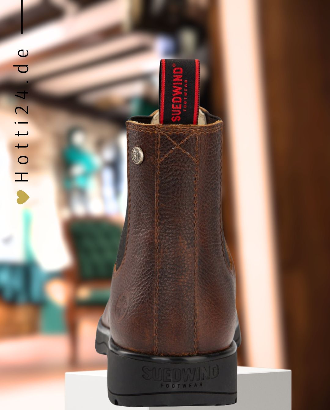 Suedwind »Stable Shoes Riding Ankle Boots 1888 | Chelsea Rusty Brown