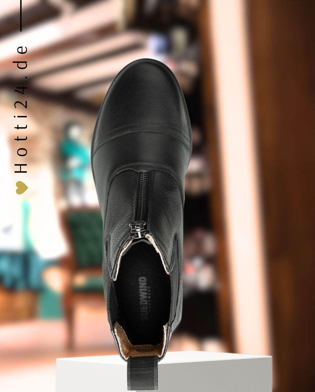 Suedwind "Nova FZ Soft Black Ankle Boots