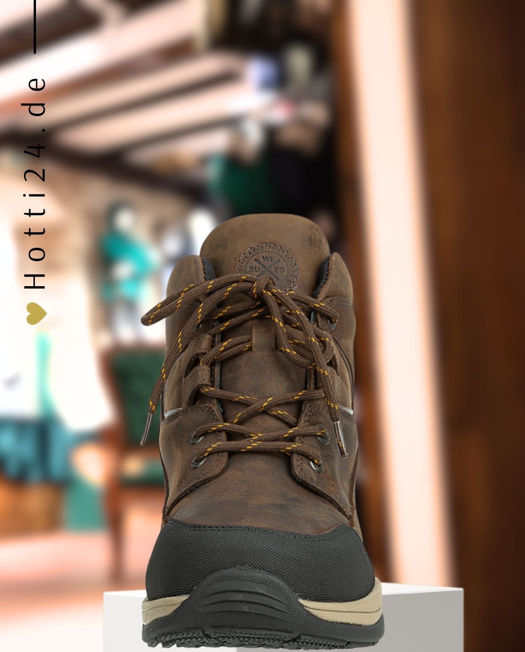 Suedwind "Stable Shoes Riding Jodhpur Boots Lace GripFTX Chocolate