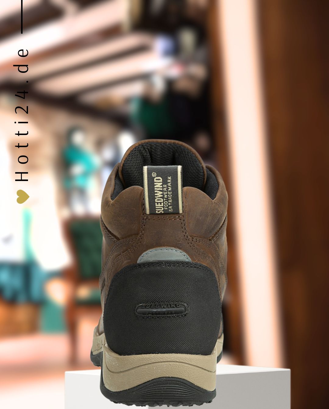 Suedwind "Stable Shoes Riding Jodhpur Boots Lace GripFTX Chocolate