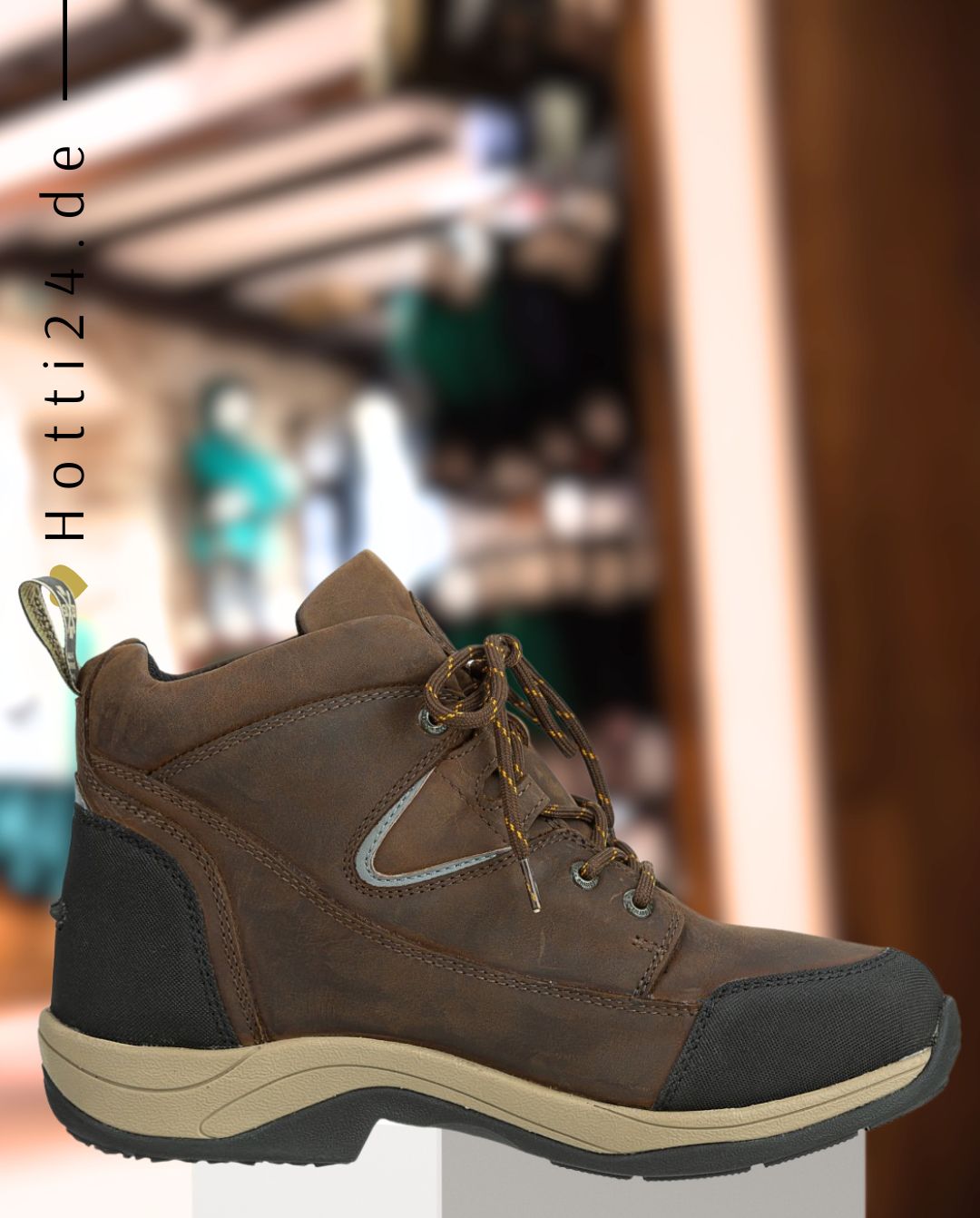 Suedwind "Stable Shoes Riding Jodhpur Boots Lace GripFTX Chocolate