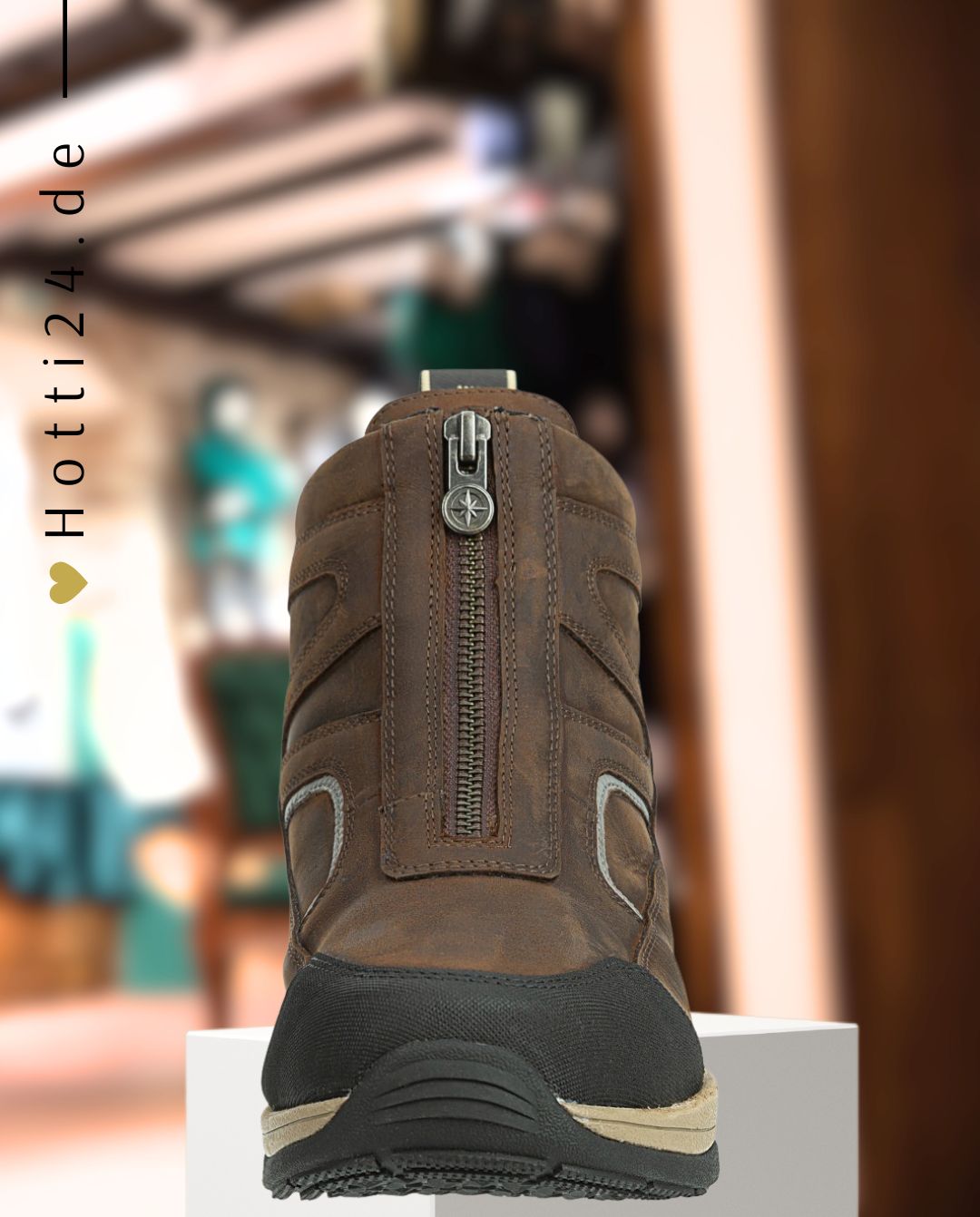 Suedwind "Stable Shoes Riding Paddock Boots Field FZ GripFTX Chocolate