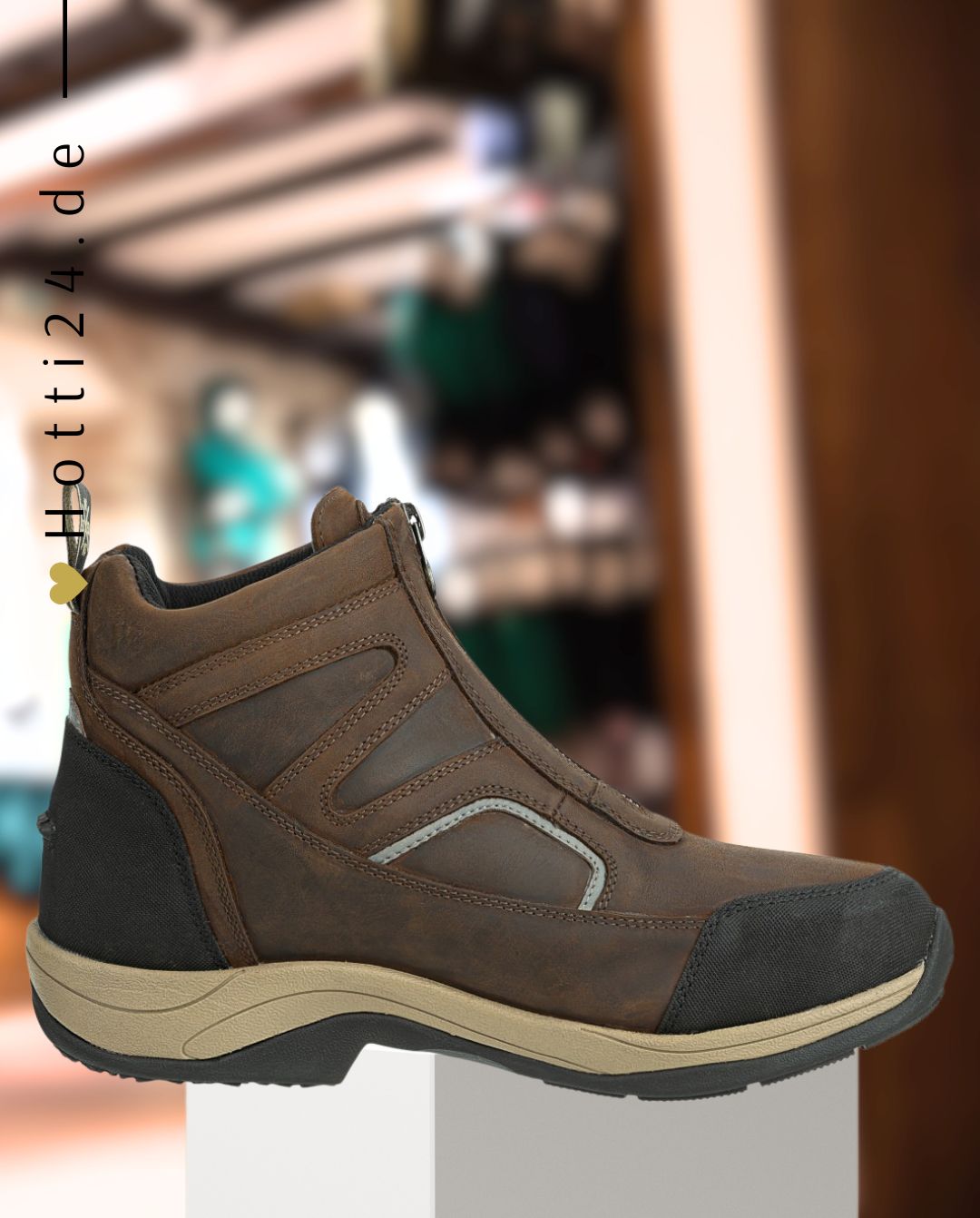 Suedwind "Stable Shoes Riding Paddock Boots Field FZ GripFTX Chocolate