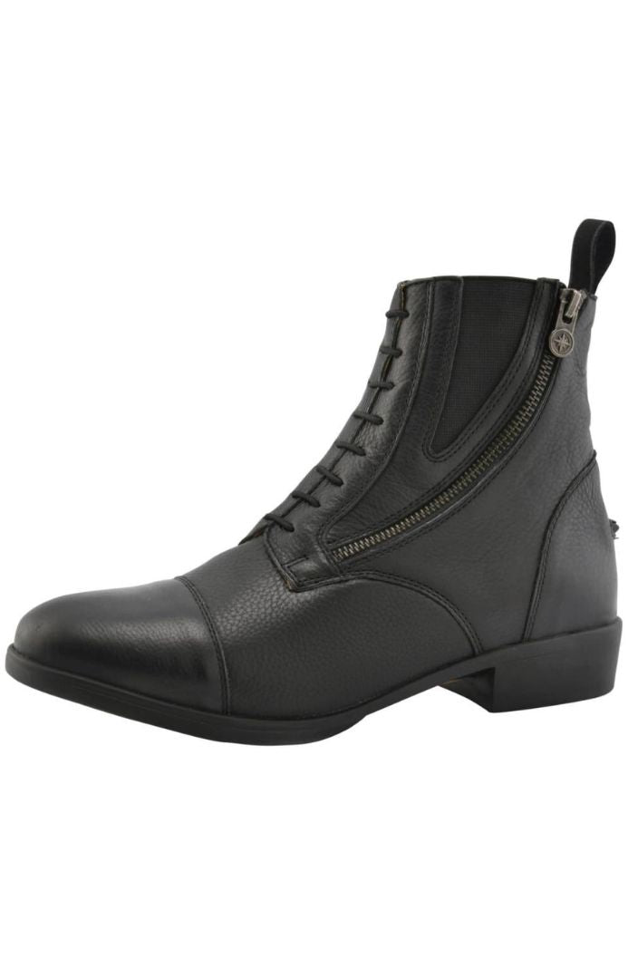 Suedwind Unisex Reitstiefelette Advanced Ii Sz Soft | Side Zip Lace Schwarz