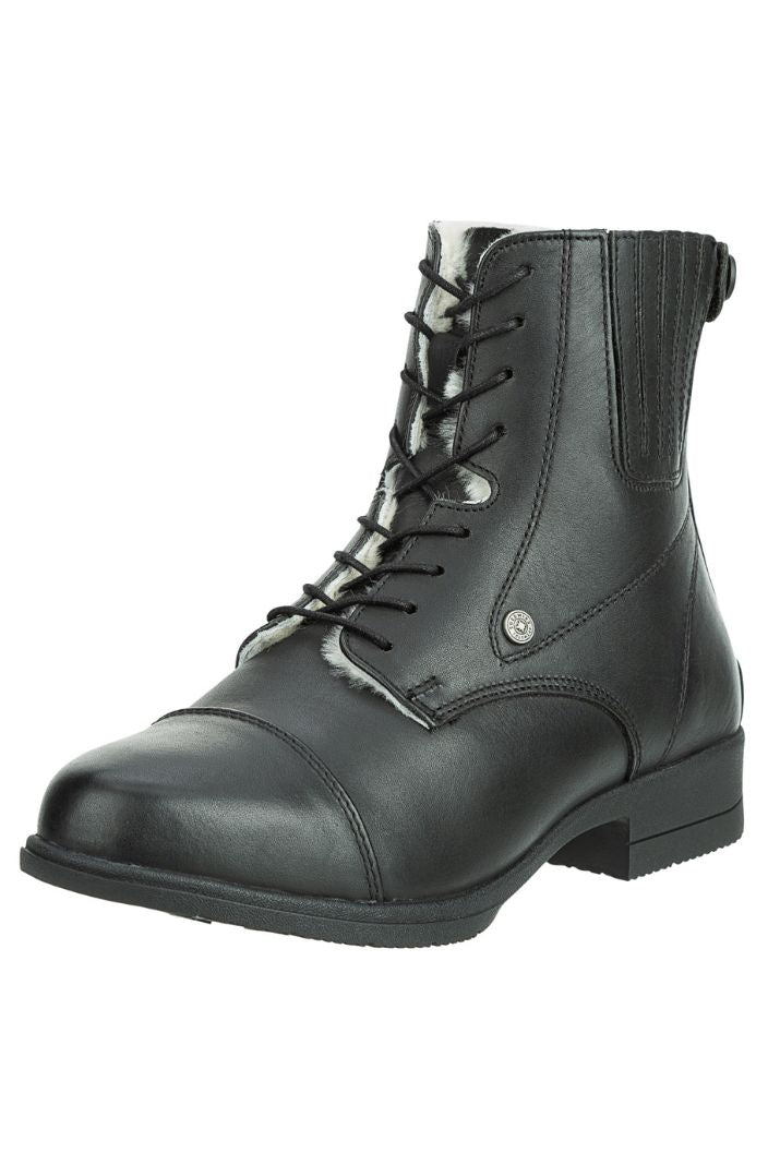 Suedwind Unisex Reitstiefeletten Icelock Merino Bz Lace | Back Zip Lace Schwarz