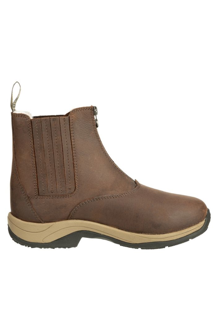 Suedwind Stable Shoes Riding Ankle Boots Field FZ Merino Gripftx Brown