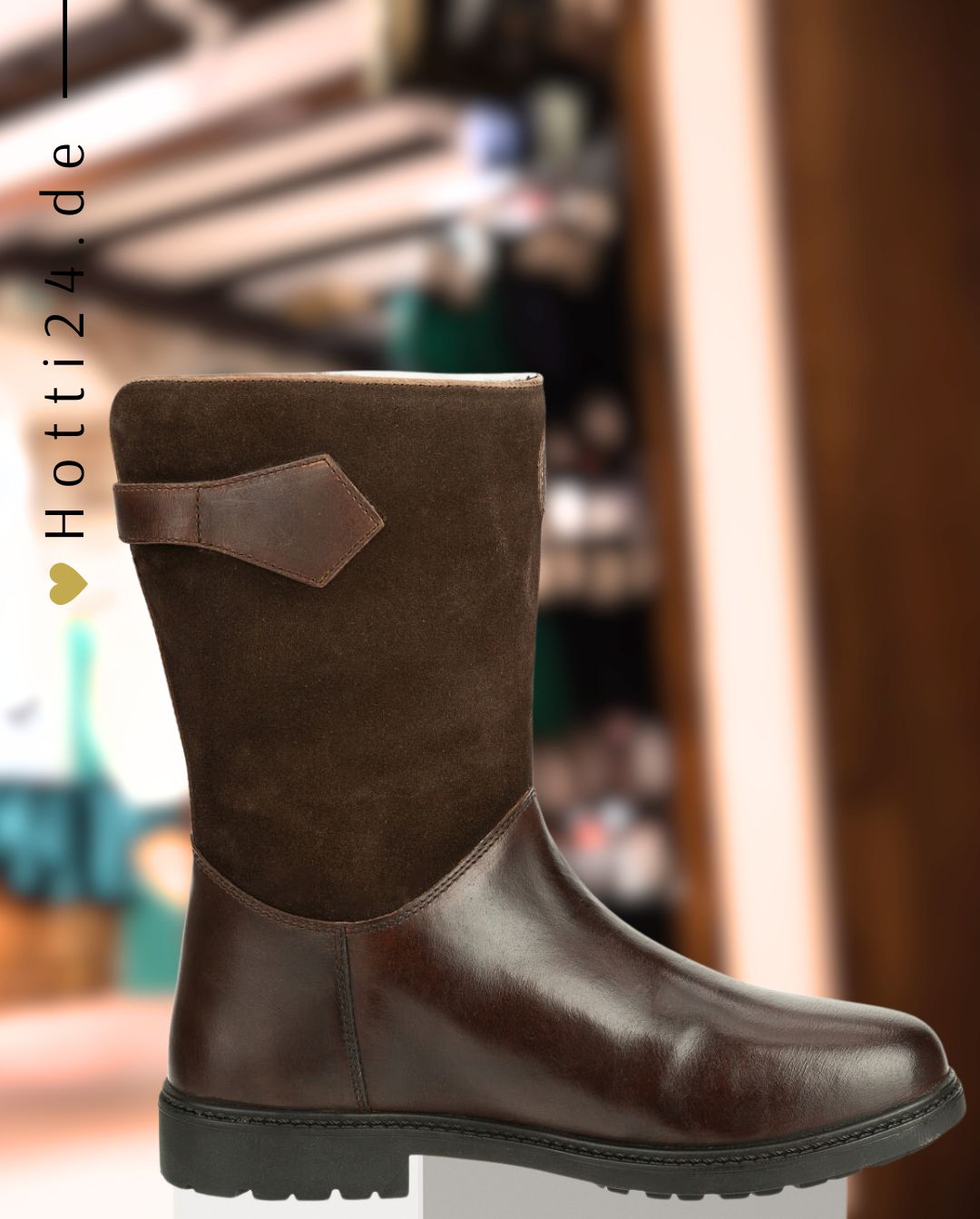 SUEDWIND »Stable Boots Riding Ankle Boots Leo Merino Chocolate
