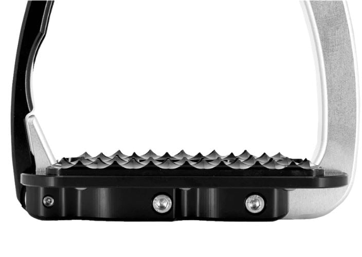 Tech Stirrups »Steigbügel Venice Sloped EVO Silver/Titanium