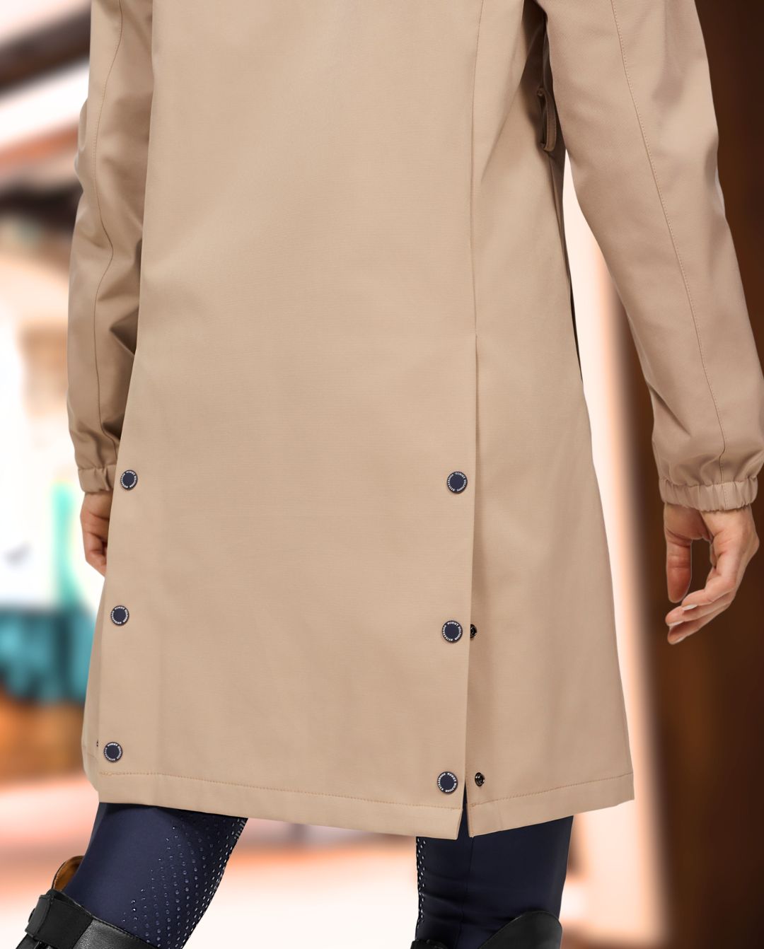 TOMMY HILFIGER »Regenmantel Edinburgh Beige