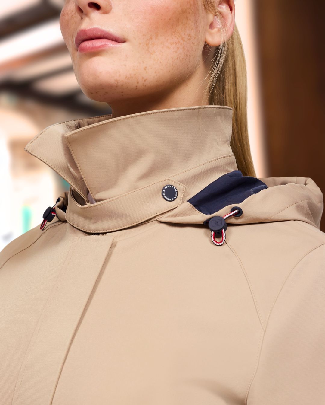 TOMMY HILFIGER »Regenmantel Edinburgh Beige