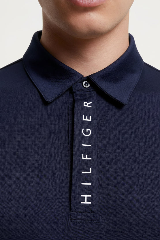 Tommy Hilfiger Equestrian Polo Shirt Harlem Desert Sky