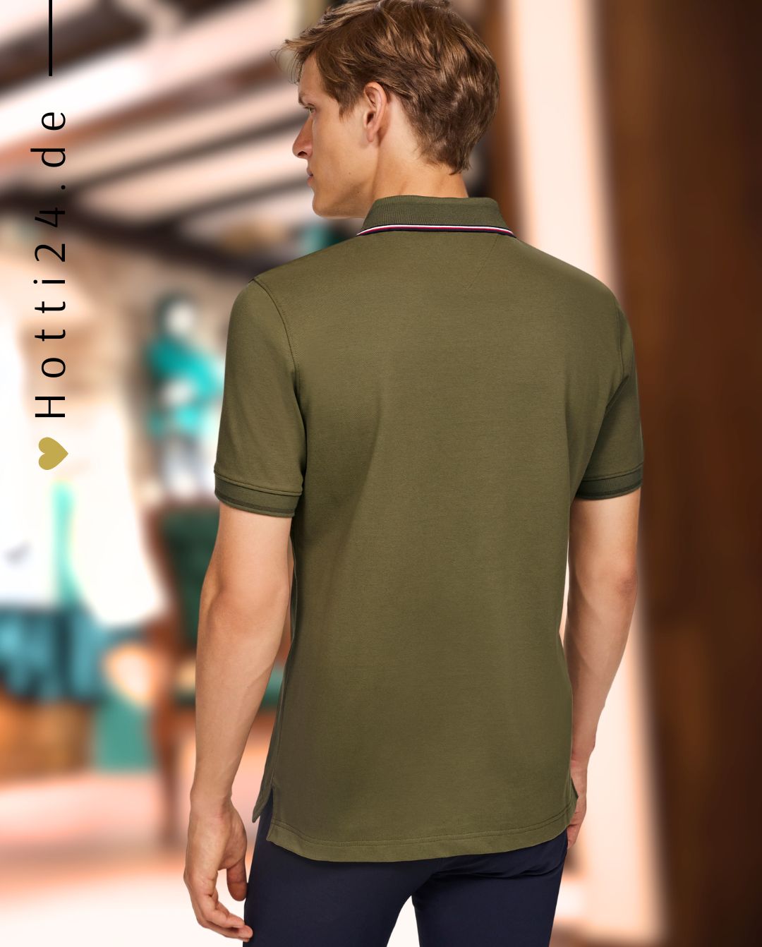 TOMMY HILFIGER »Poloshirt Harrison Utility Olive