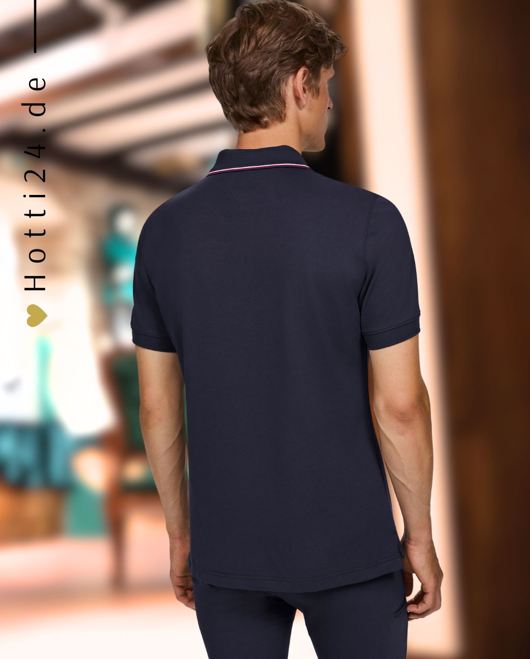 TOMMY HILFIGER »Poloshirt Harrison Desert Sky