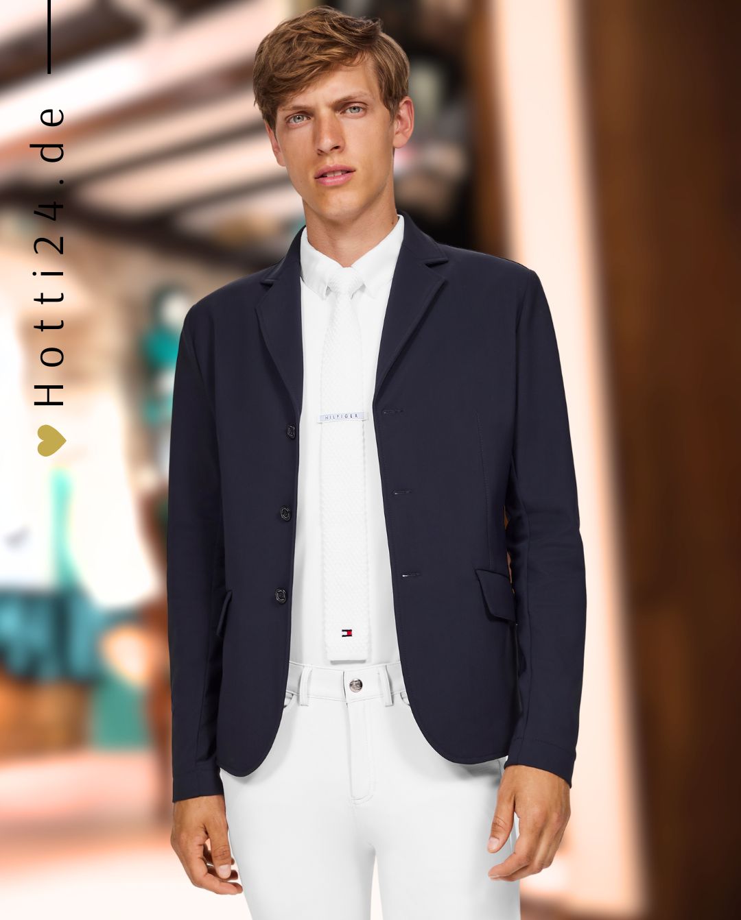 TOMMY HILFIGER »Turniershirt Hamilton Optic White