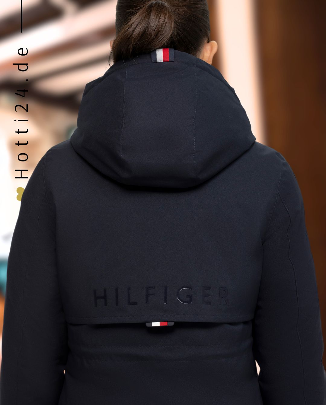 TOMMY HILFIGER »Reitmantel Oregon Desert Sky