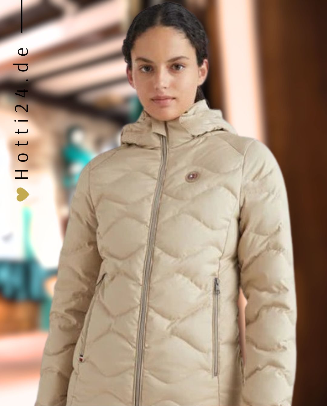 TOMMY HILFIGER »Daunenjacke Beige