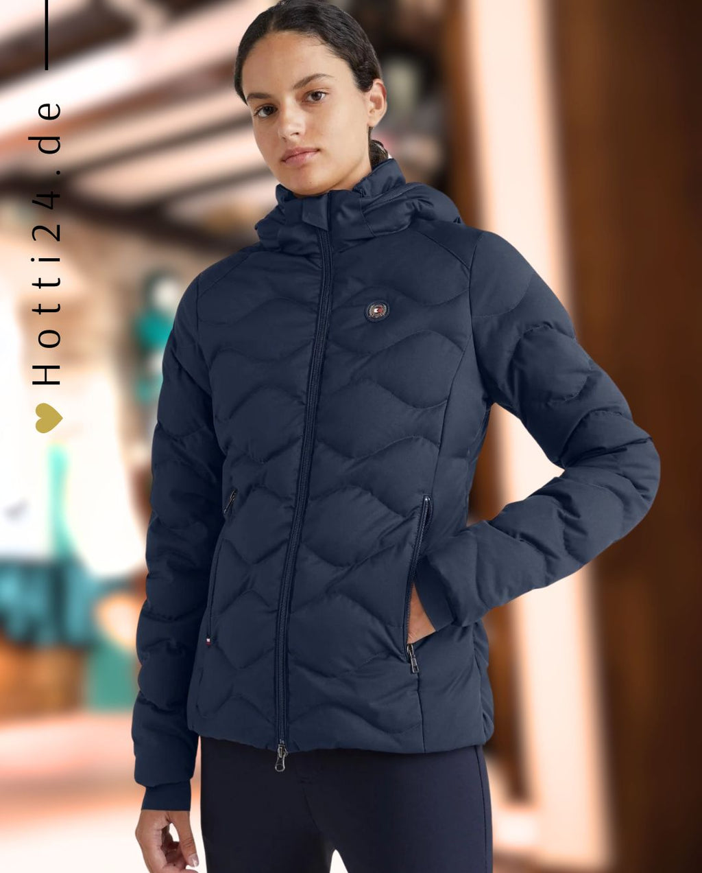 Puffer Coat Winterjacken Tommy Hilfiger Damen Sale Fur