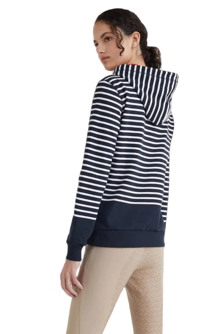 Tommy Hilfiger Equestrian Hoodie Stripe Desert Sky