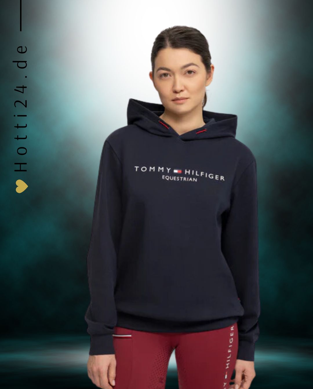 Tommy Hilfiger Equestrian® »Damen & Herren Hoodie Williamsburg Blau, bietet alles, was Sie von einem Hoodie erwarten würden, mit zusätzlichem Stretch für eine sportlichere Leistung im und außerhalb des Sattels. Mit einer kontrastierenden elastischen Kordel Artikelnummer th13mhoo765-0044 erhältlich bei www.Hotti24.de