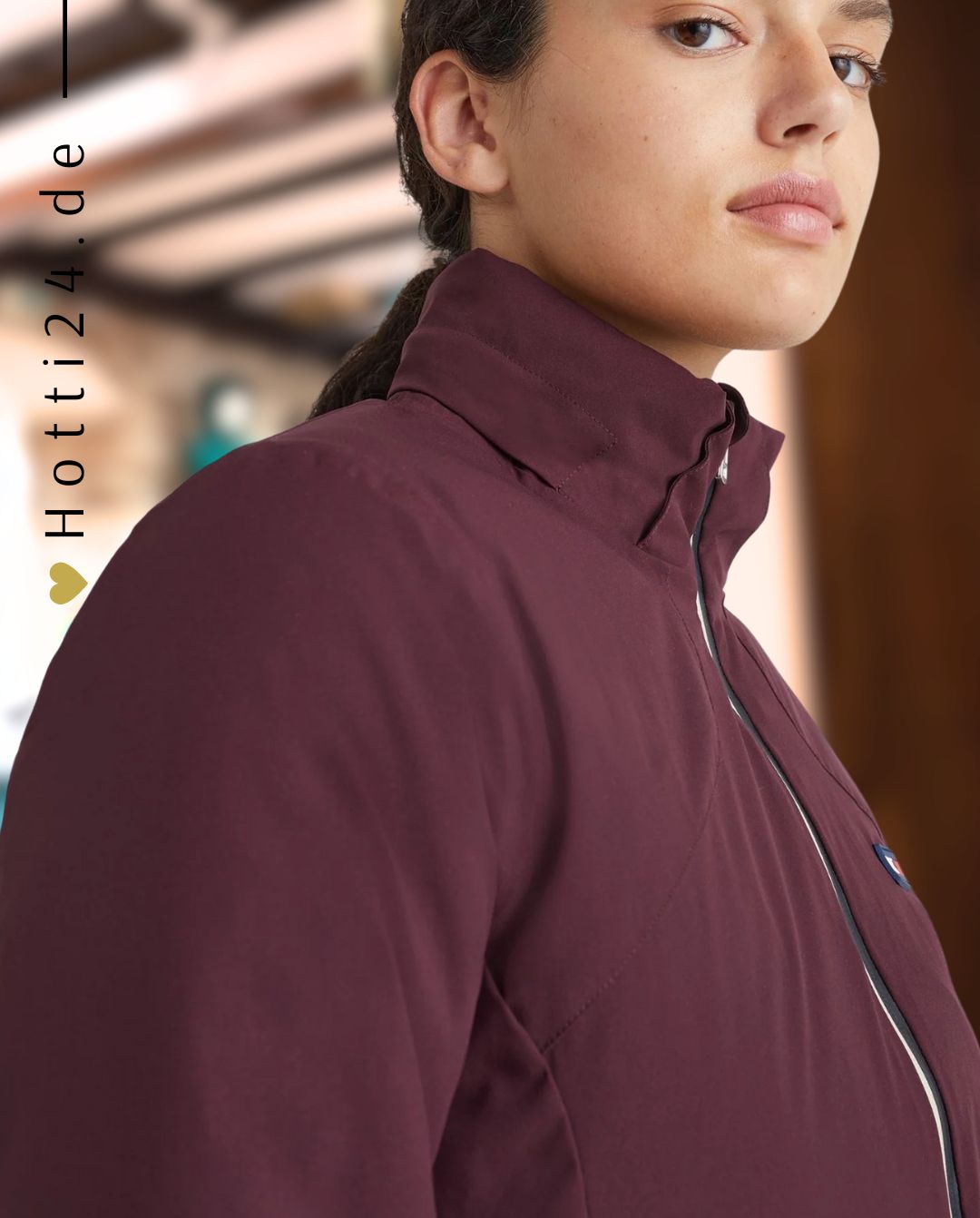 Tommy Equestrian »Pufferjacke Performance Bordeaux