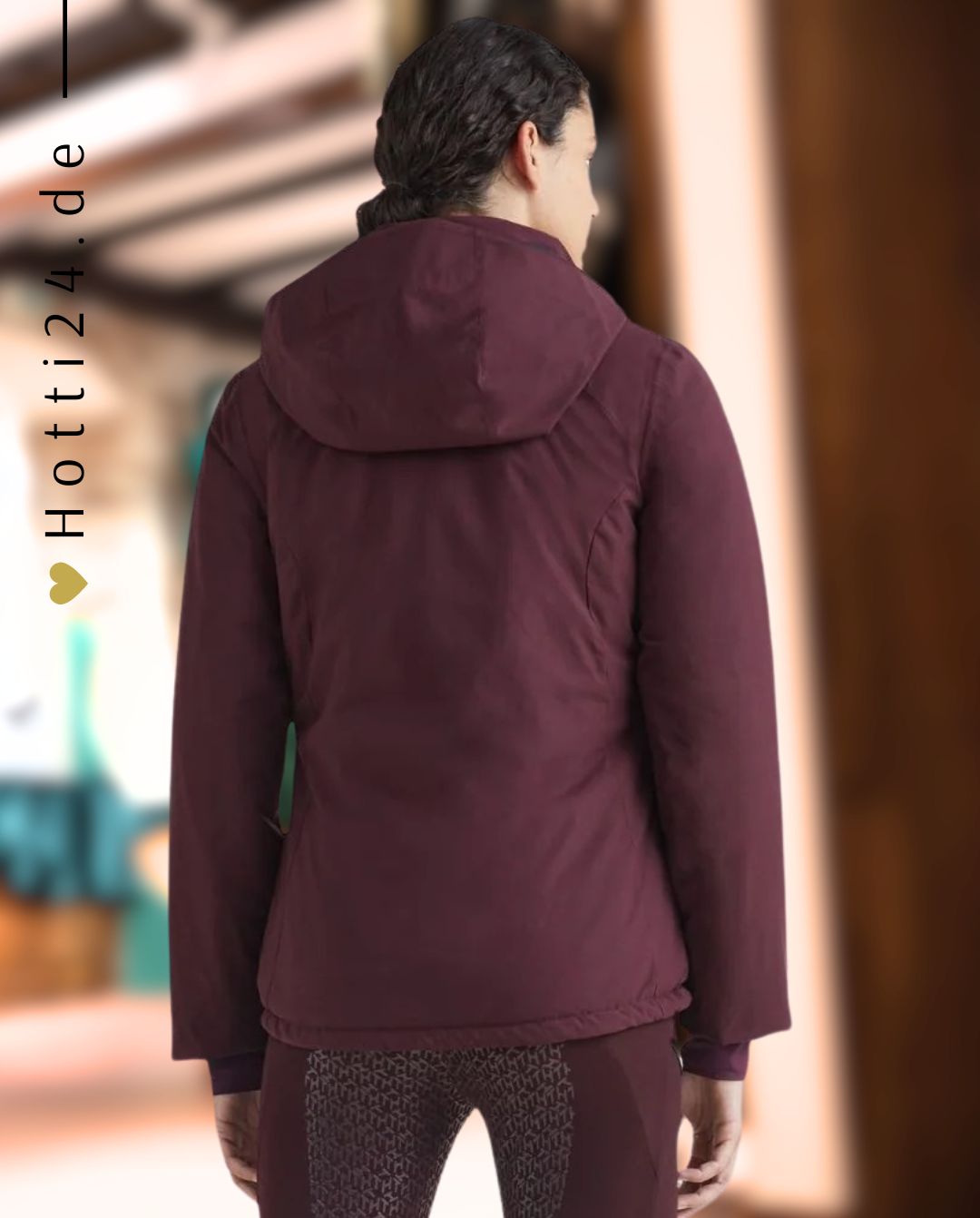 Tommy Equestrian »Pufferjacke Performance Bordeaux