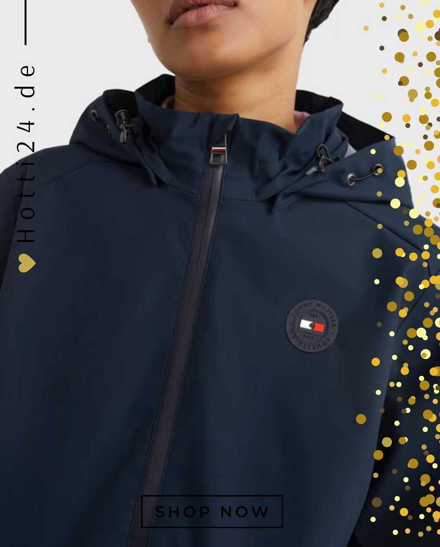 tommy hilfiger damen regenjacke wasserdicht th07wjac303-004 blau
