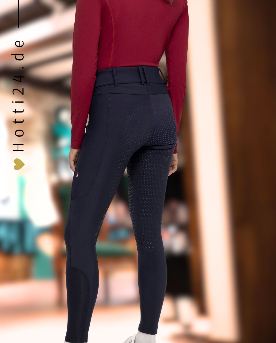 TOMMY HILFIGER »Reithose Minnesota Softshell FullGrip Desert Sky