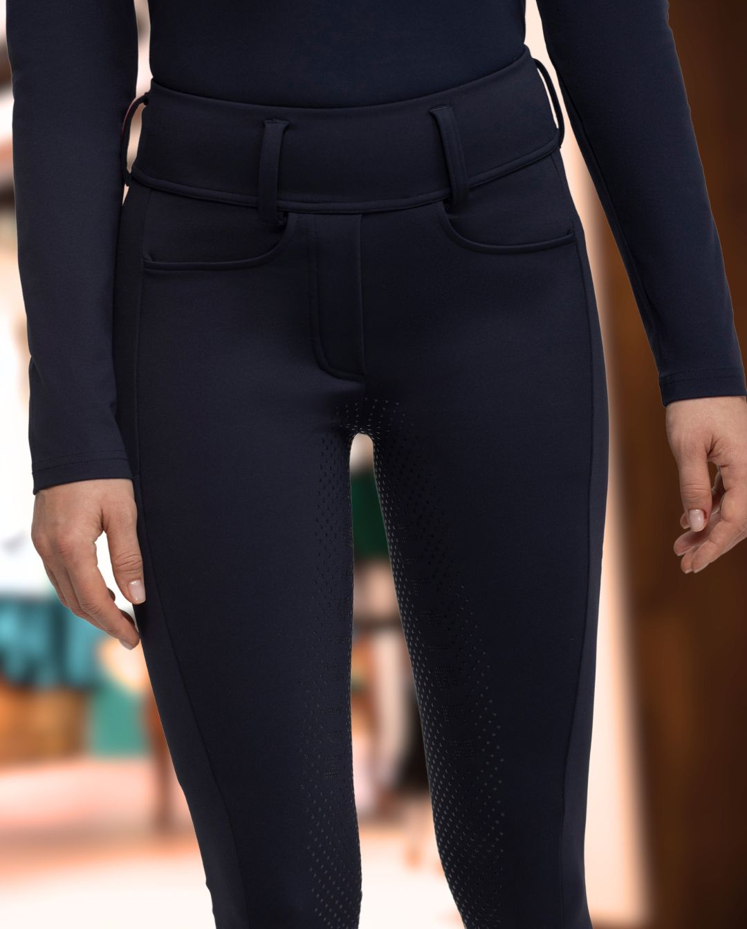 TOMMY HILFIGER »Reithose Vermont FullGrip Desert Sky