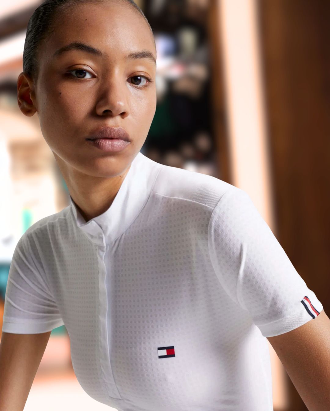 TOMMY HILFIGER »Turniershirt Chelsea White
