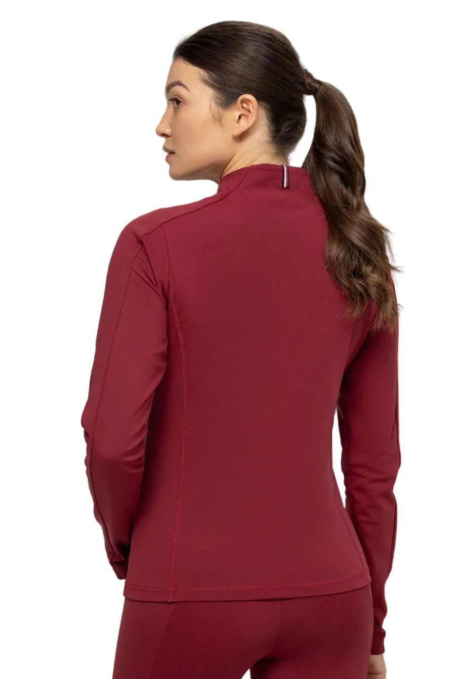 Tommy Hilfiger Equestrian Long-Sleeve Riding Shirt Arizona Rouge