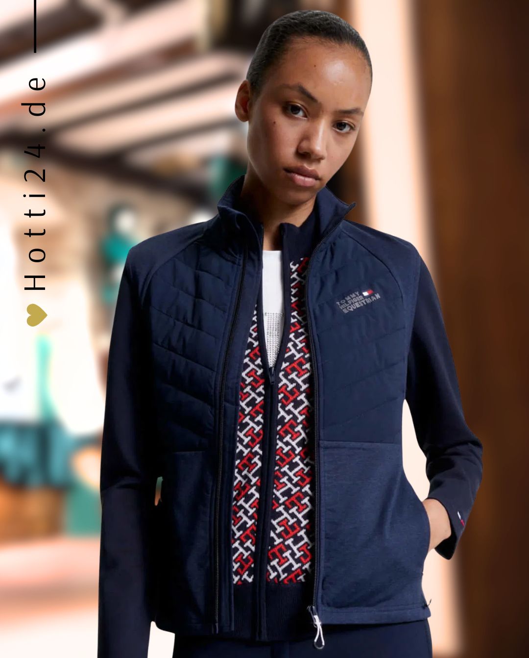 Tommy Hilfiger Equestrian »Weste Gramercy Desert Sky