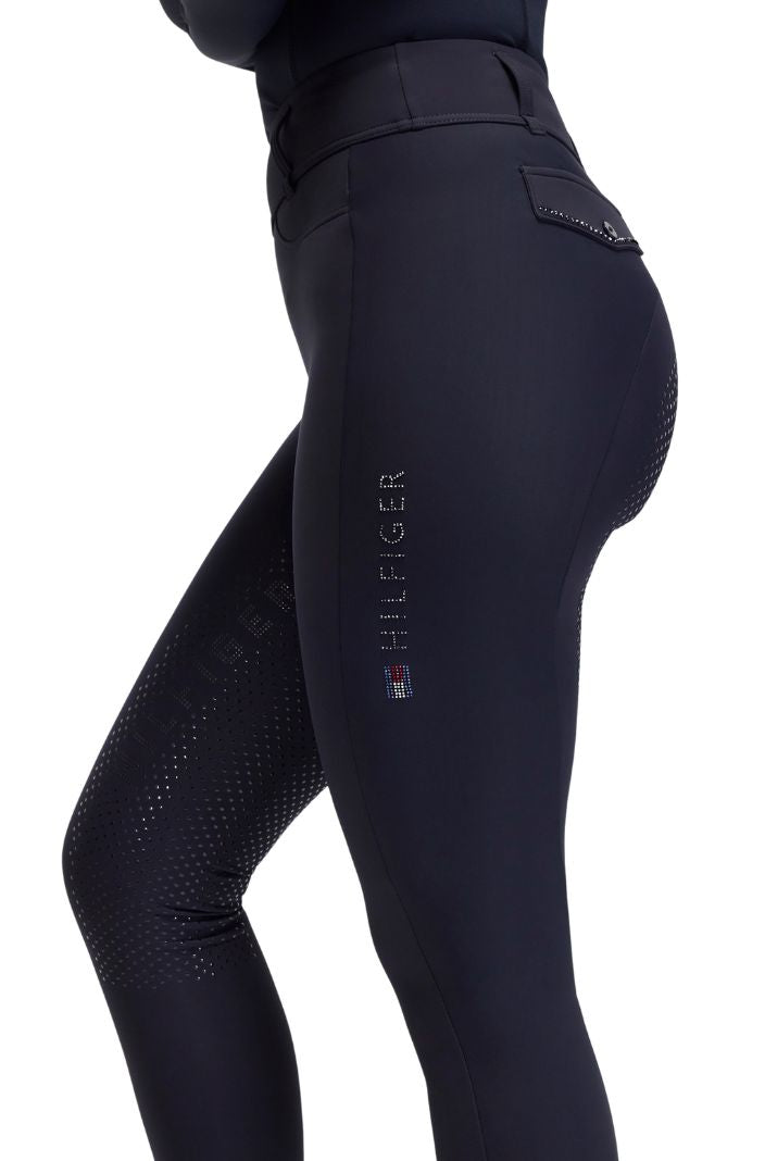 Tommy Hilfiger Equestrian Hybrid Reithose Hudson FullGrip Desert Sky