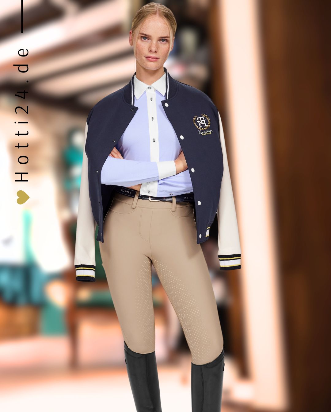 Tommy Hilfiger Equestrian »Jacke Mayfield College Desert Sky