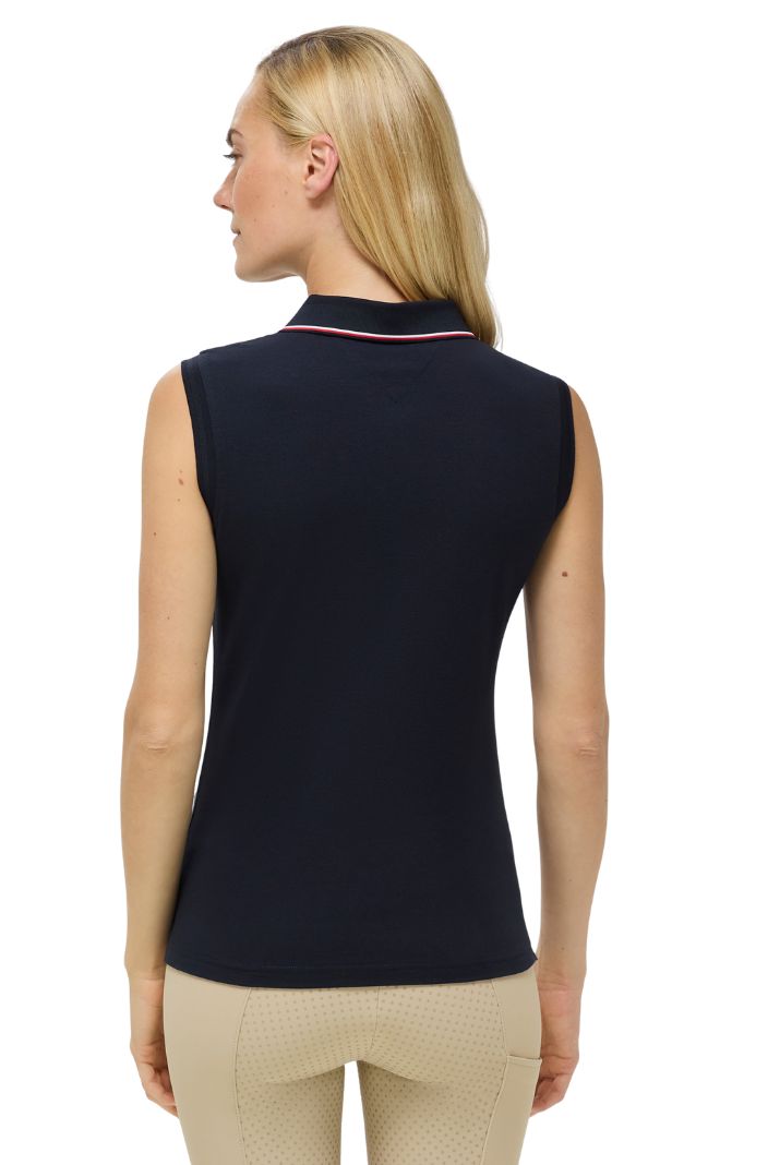 Tommy Hilfiger Equestrian "Polo Shirt Cordova Desert Sky