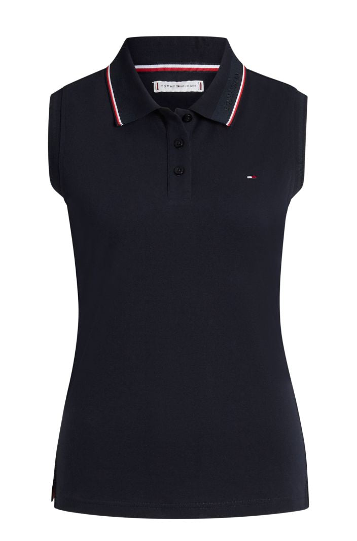 Tommy Hilfiger Equestrian "Polo Shirt Cordova Desert Sky