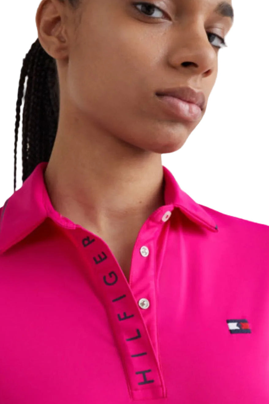 Tommy Hilfiger Equestrian Poloshirt Harlem Pink