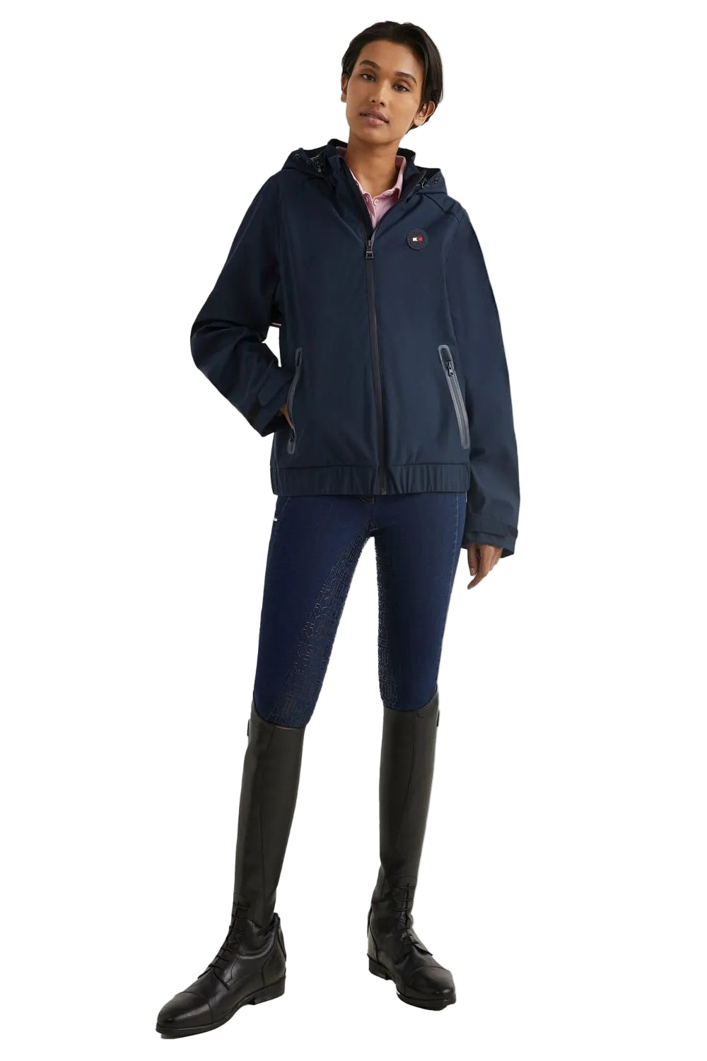 Tommy Hilfiger Equestrian Regenjacke Bomber Desert Sky