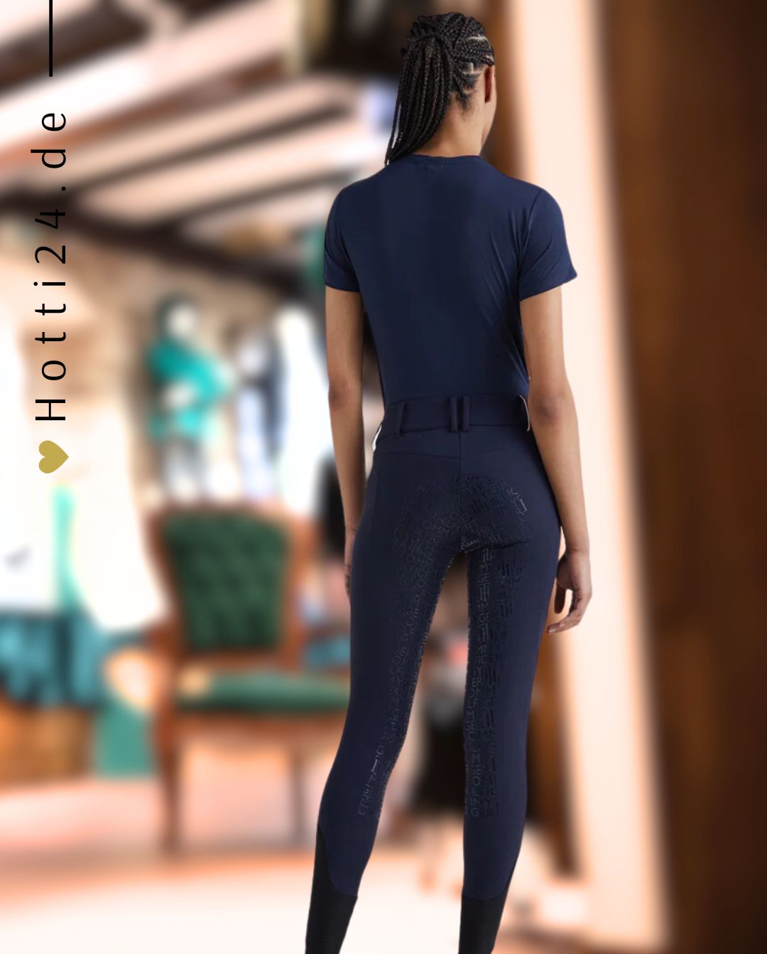 TOMMY HILFIGER »Reithose Pro FullGrip Desert Sky