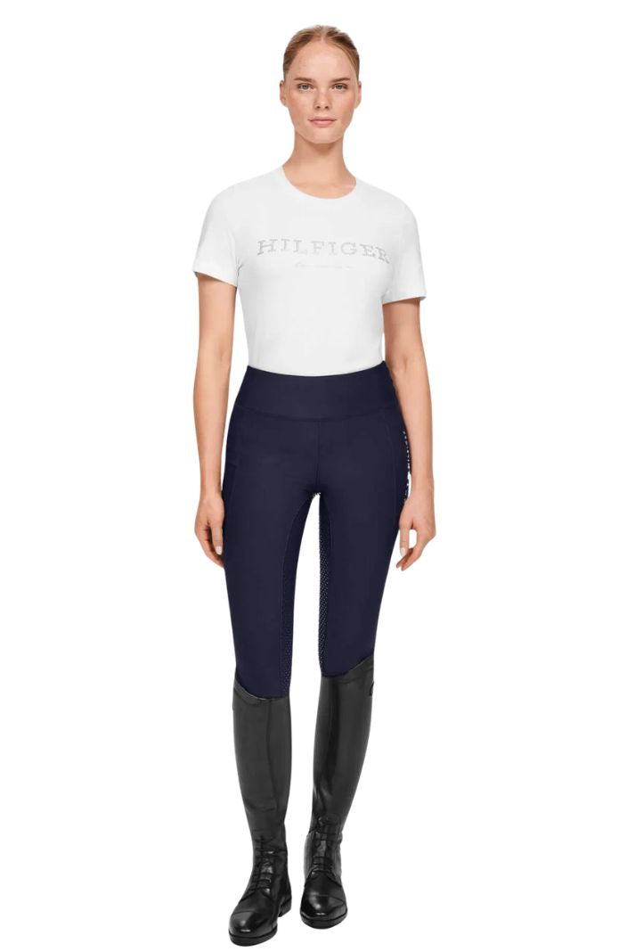 Tommy Hilfiger Equestrian »Reitleggings Devon FullGrip Desert Sky