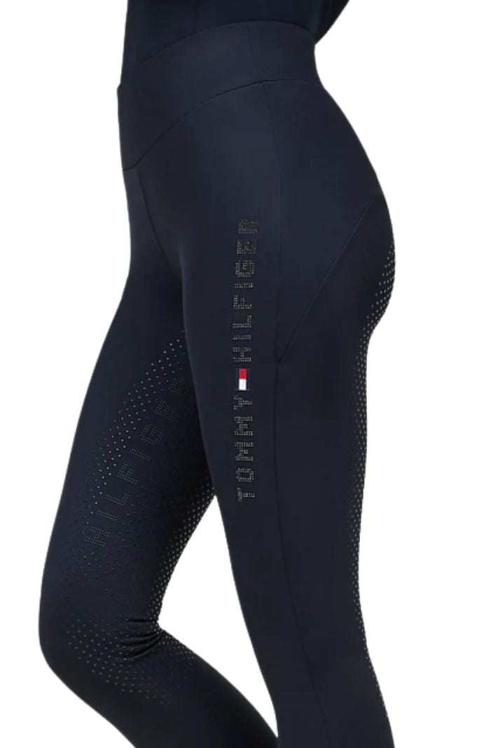 Tommy Hilfiger Equestrian Riding Leggings Elmira FullGrip Desert Sky