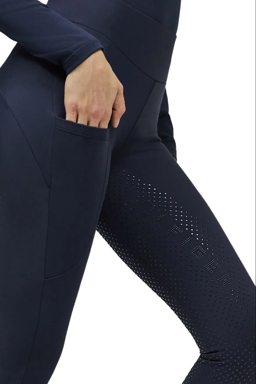 Tommy Hilfiger Equestrian Riding Leggings Elmira FullGrip Desert Sky