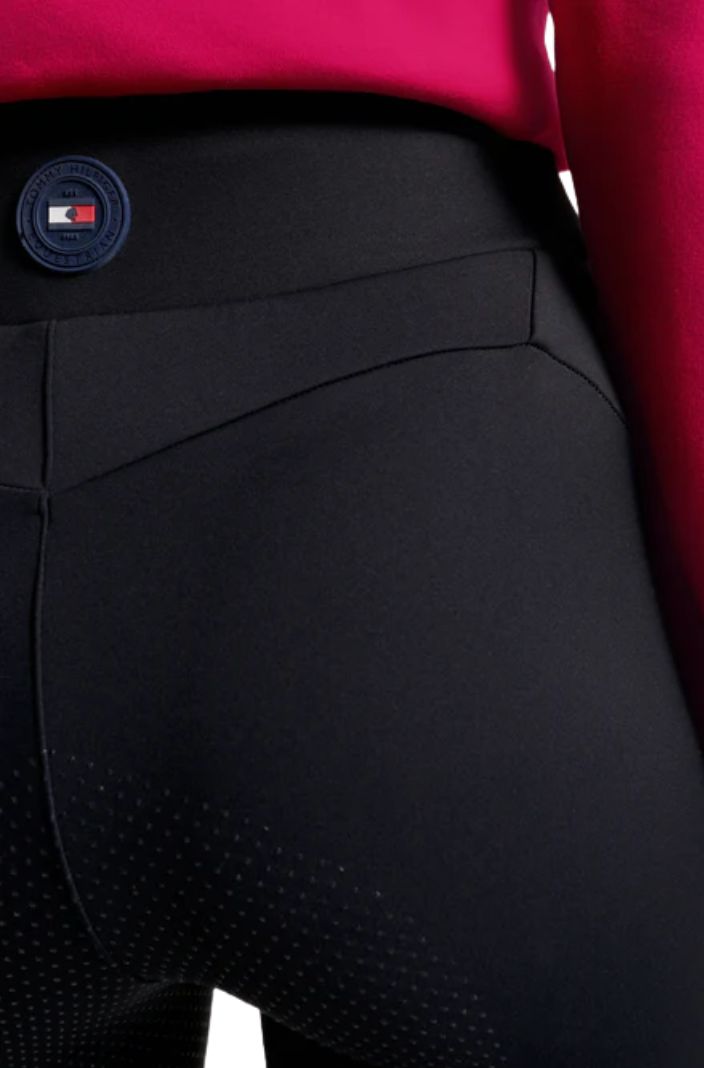 Tommy Hilfiger Equestrian Riding Leggings Monaco FullGrip Black