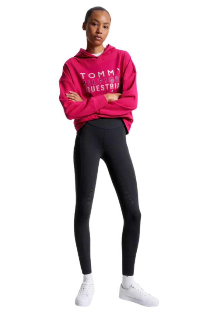 Tommy Hilfiger Equestrian Riding Leggings Monaco FullGrip Black